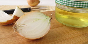 onion juice for ingrown hair and cyst in the ovaries