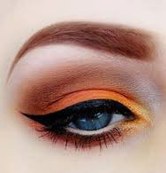 فصل پرتقال و آرایش چشم پرتقالی