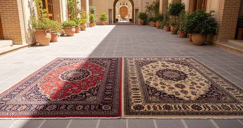 قیمت فرش اصفهان؛ بررسی عوامل مؤثر بر ارزش فرش‌های ابریشمی و دستباف