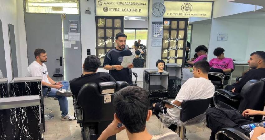 آموزش آرایشگری مردانه: از صفر تا تأسیس سالن پردرآمد