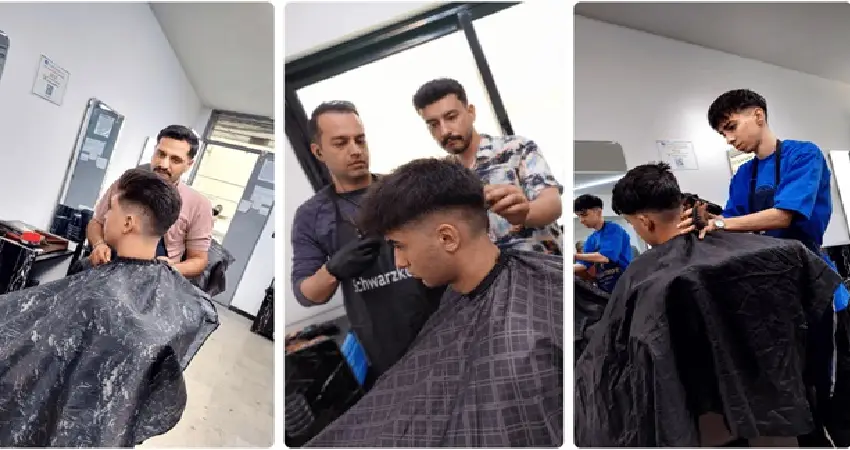 کلاس ارایشگری اعتدال