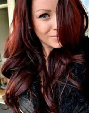 Mahogany hair color