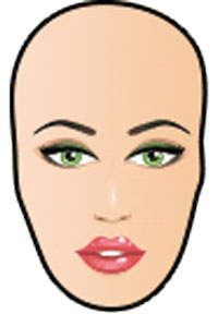 face oval shape