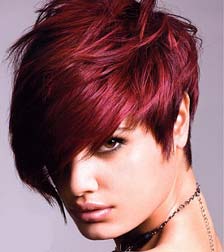 رنگ موی قرمز