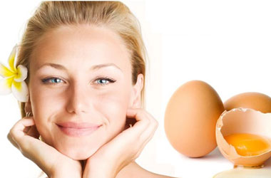 ماسک سفیده تخم مرغ