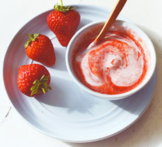 strawberry face mask