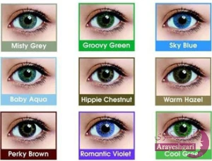 راهنمای انتخاب لنز رنگی