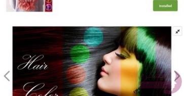 اپلیکیشن  Hair Color Changer_1.1    برای اندروید