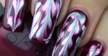طراحی ناخن قلب