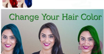 اپلیکیشن 100+ Hair Color Changer